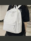 PU Leather Zip Backpack Bag nicholesgifts