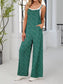Full Size Floral Print Wide Leg Casual Jumpsuit Plus Size nicholesgifts