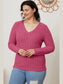 Basic Bae Full Size Ribbed V-Neck Long Sleeve T-Shirt nicholesgifts