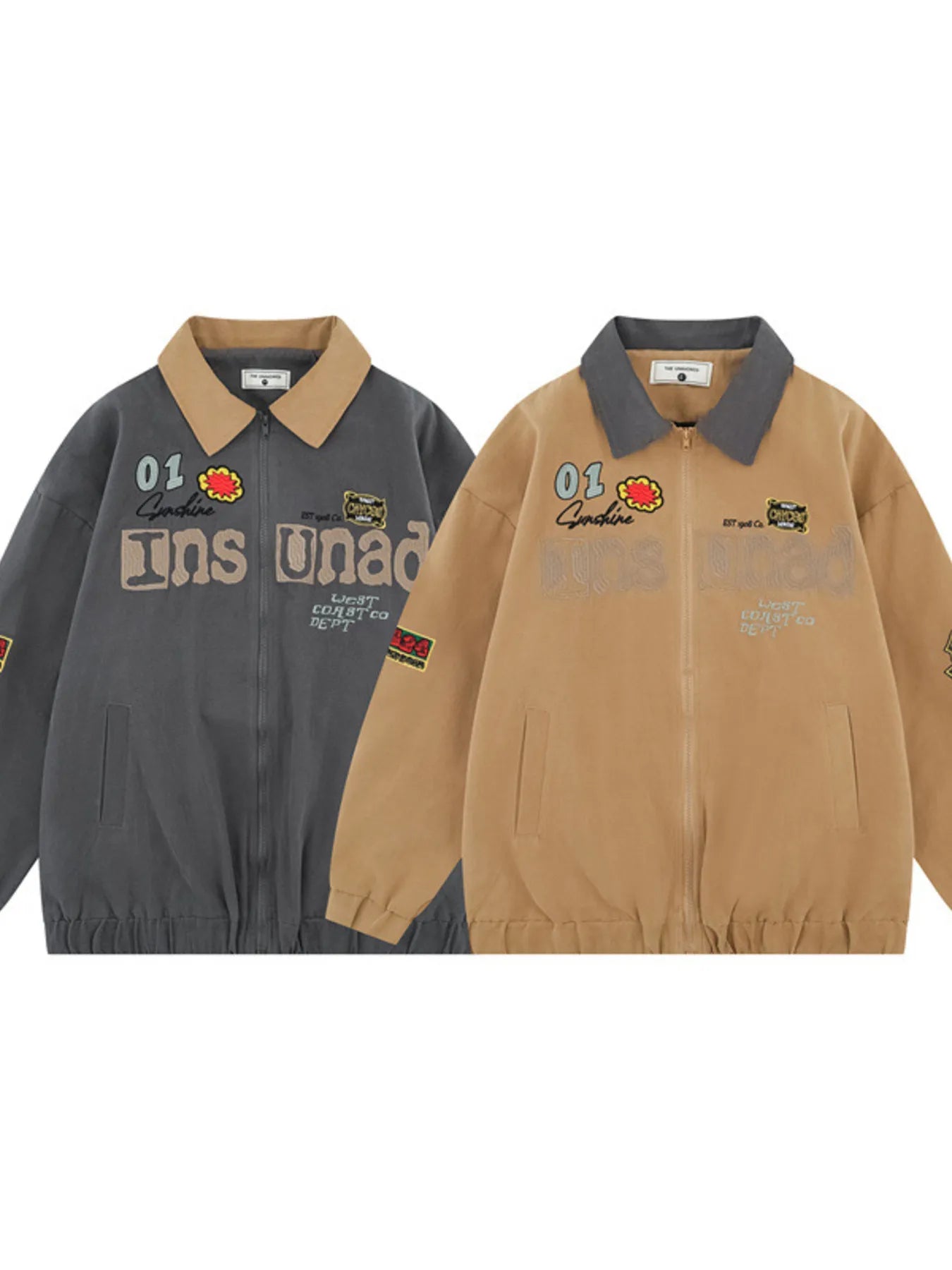 Men's Zip Up Long Sleeve Jacket NicholesGifts