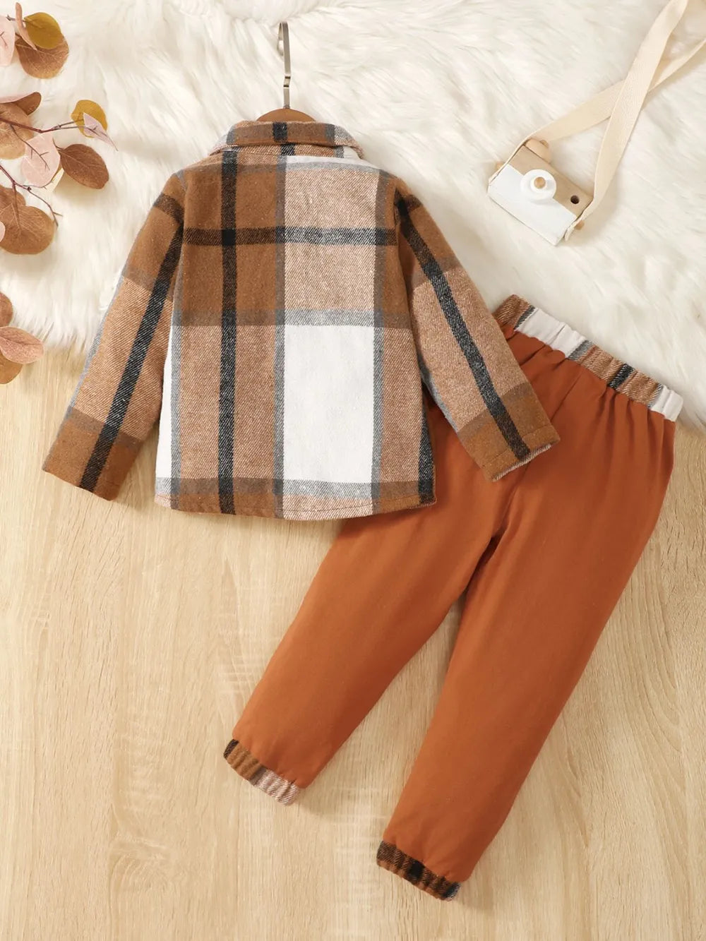 Color Block Button Up Top and Pants Set NicholesGifts