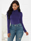 Turtleneck Long Sleeve Bodysuit nicholesgifts
