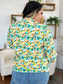 Double Take Full Size Printed Smocked Long Sleeve Blouse nicholesgifts