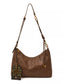 Leather Adjustable Strap Shoulder Bag nicholesgifts