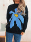Flower Dropped Shoulder Sweater nicholesgifts