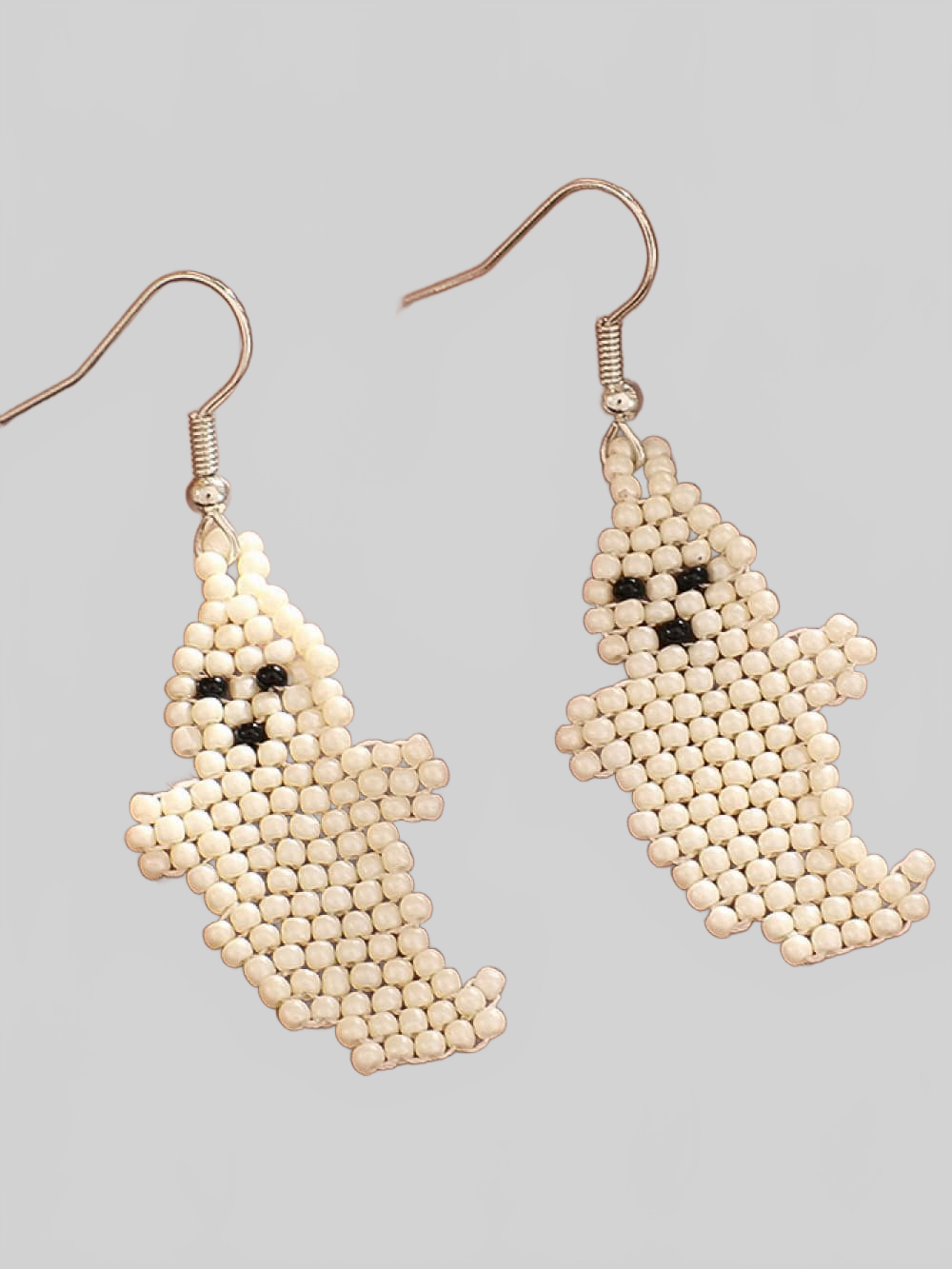 Women Beaded Dangle Halloween Earrings nicholesgifts