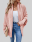 Open Front Long Sleeve Cardigan nicholesgifts