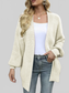 Drop Shoulder Balloon Sleeve Cardigan nicholesgifts