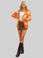Women Flower Open Front Long Sleeve Cardigan Sweater NicholesGifts