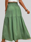 Frill Slit Skirt nicholesgifts