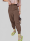 Women High Waist Cropped Pants nicholesgifts