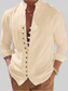 Men's Full Size Button Front Long Sleeve Shirt Plus Size nicholesgifts