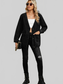 Pocketed V-Neck Button Up Denim Jacket nicholesgifts