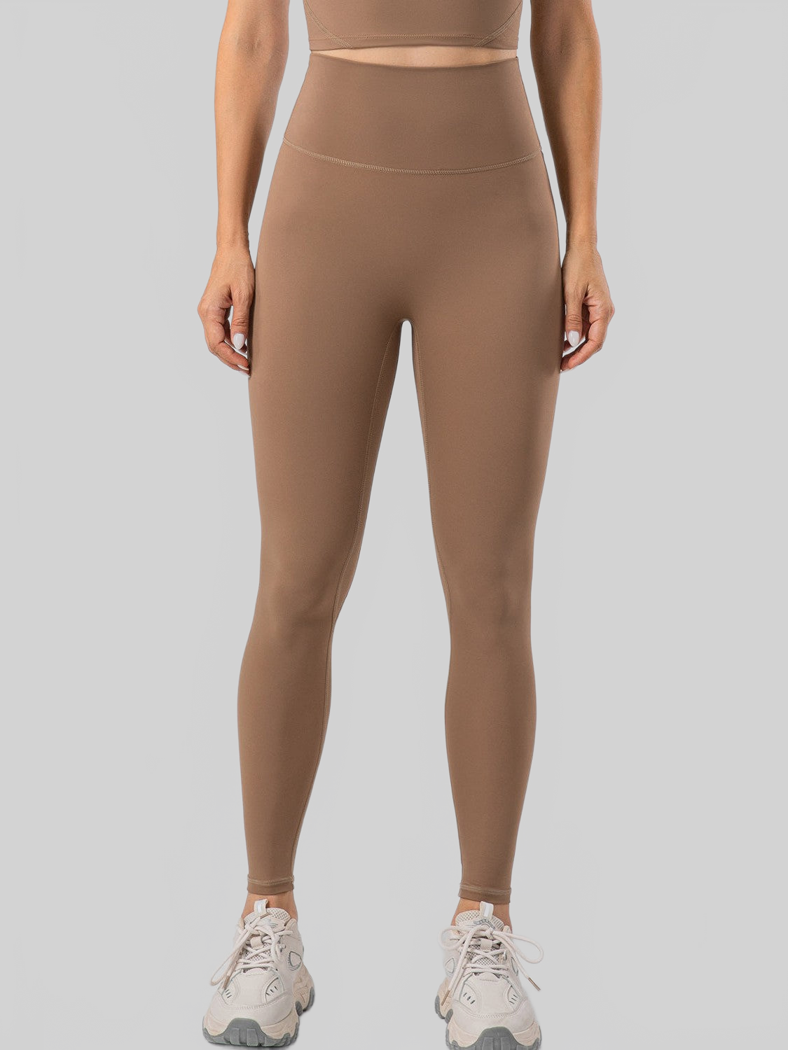 Women High Waist Wide Waistband Active Leggings nicholesgifts