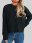 Flower Button Up Ribbed Hem Cardigan nicholesgifts