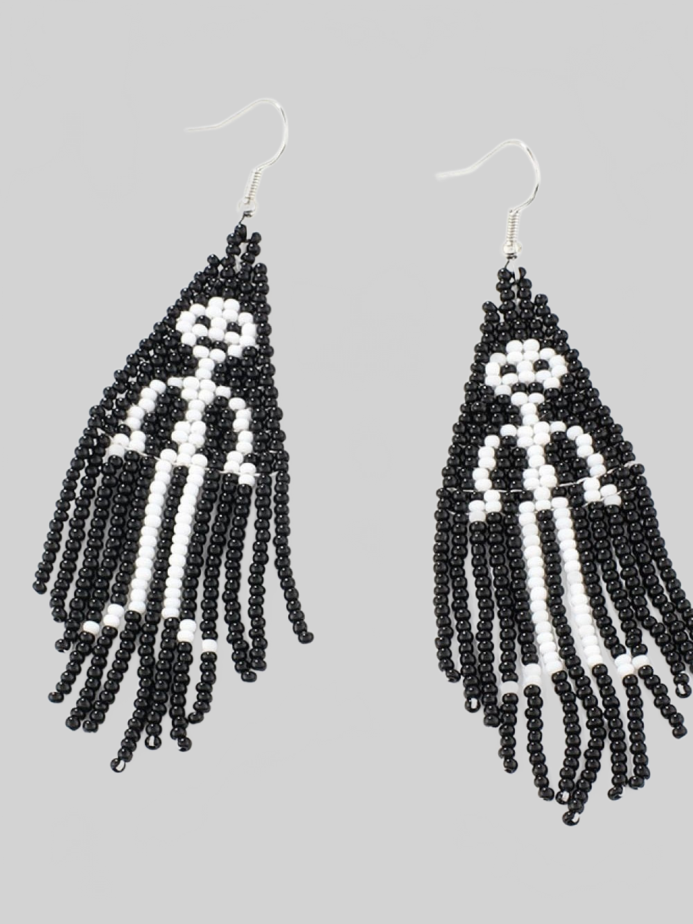 Women Beaded Dangle Halloween Earrings nicholesgifts