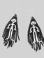 Women Beaded Dangle Halloween Earrings nicholesgifts