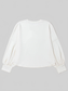 Women Plus Size Studded Star Round Neck Long Sleeve Blouse nicholesgifts