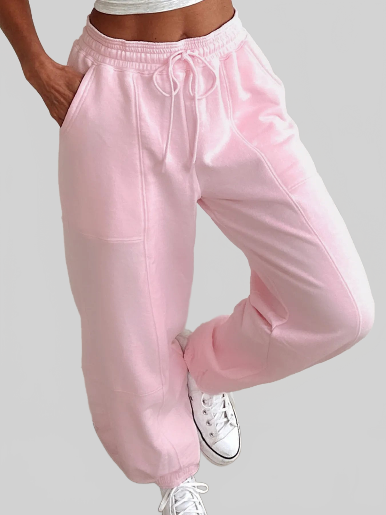 Women Casual Drawstring Sweatpants nicholesgifts