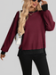 Exposed Seam Striped Contrast Sweatshirt nicholesgifts