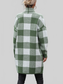 Plaid Dropped Shoulder Cardigan with Pocket nicholesgifts