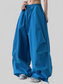 Letter Back Wide Leg Drawstring Pants nicholesgifts