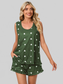 Heart Scoop Neck Tank and Shorts Lounge Set nicholesgifts