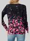 Woven Right Floral Button Front Round Neck Cardigan nicholesgifts