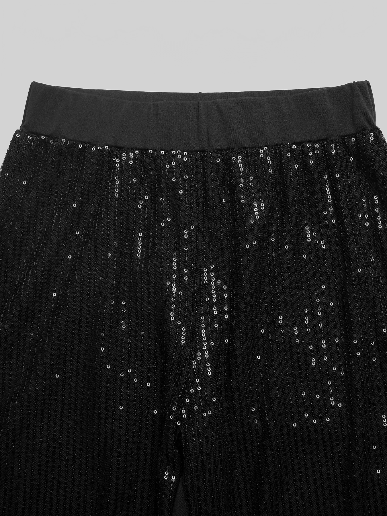 Women Sequin Wide Leg Pants nicholesgifts