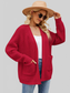Women Open Front Raglan Sleeve Pocketed Cardigan nicholesgifts