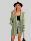 Women Collared Neck Button-Up Cardigan with Pockets nicholesgifts