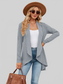 Open Front Long Sleeve Cardigan nicholesgifts