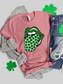 Saint Patrick's Day Round Neck T-Shirt nicholesgifts