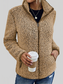 Pocketed Zip Up Turtleneck Jacket nicholesgifts