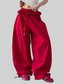 Women Drawstring Wide Leg Pants nicholesgifts