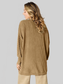 Women Basic Bae Full Size Ribbed Cocoon Cardigan nicholesgifts