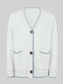Button Down V-Neck Cardigan with Pockets nicholesgifts