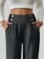 Women High Waist Wide Leg Pants nicholesgifts