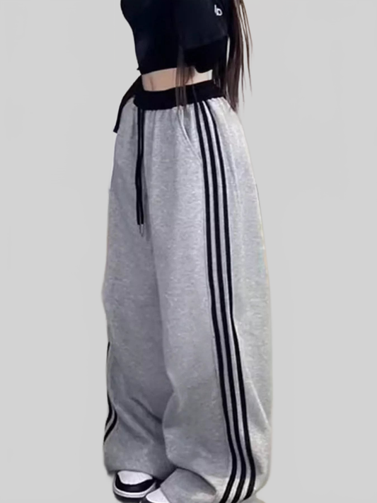 Casual Loose Fit Striped Pants NicholesGifts