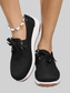 Lace Up Wedge Sneakers NicholesGifts