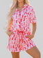 Cowgirl Boots Printed Shirt and Shorts Set nicholesgifts