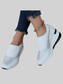 Women Rhinestone Embellished Wedge Sneakers nicholesgifts