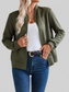 Zip Up Long Sleeve Jacket nicholesgifts