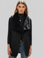Women Open Front Collared Vest nicholesgifts