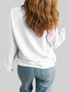 Letter Graphic Round Neck Long Sleeve Sweatshirt nicholesgifts