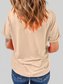 Women Halloween Bowknot Ghost Pumpkin Graphic T Shirt nicholesgifts