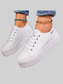 Women Round Toe Platform Sneakers NicholesGifts
