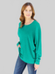 Women Double Take Full Size Round Neck Long Sleeve T-Shirt NicholesGifts
