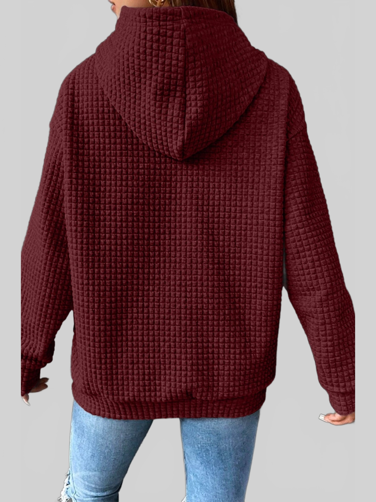 Women Dropped Shoulder Pocketed Hoodie nicholesgifts