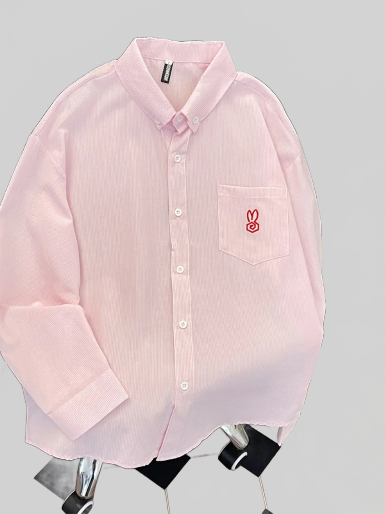 Men's Plus Size Button Up Long Sleeve Shirt nicholesgifts